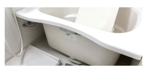 浴槽パンのお手入れ