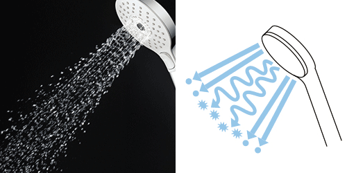 TOTOシャワーヘッド：コンフォートウェーブ