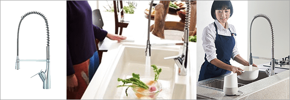 SANEI(三栄水栓製作所)：AQUVOI(アクボイ)