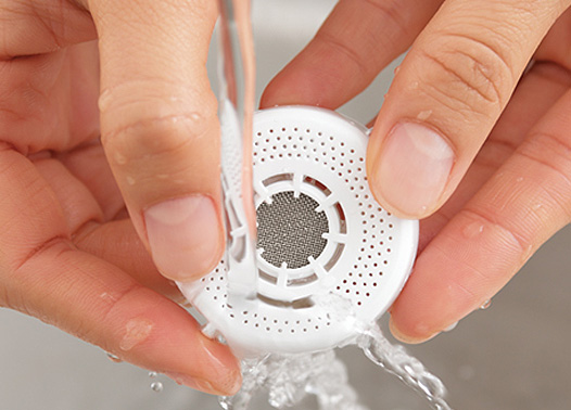 浄水器：いつも清潔に保てる、お掃除ラクラク設計