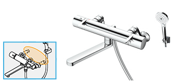 浴室蛇口・水栓 壁付タイプ