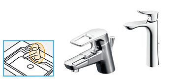 洗面台蛇口・水栓 ワンホールタイプ