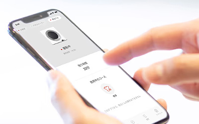 スマホ連携で毎日の乾燥をサポート