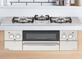 コンロの種類：ビルトインガスコンロ