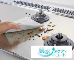 ノーリツ:親水アクアコート