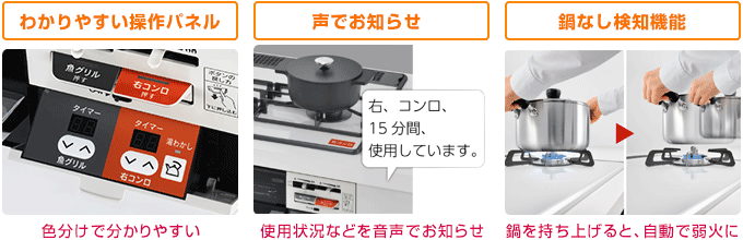 セイフルプラス：操作のしやすさとこだわりの安心機能！