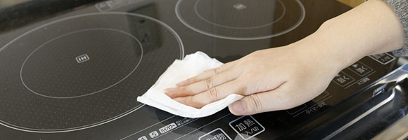 IHコンロの掃除方法