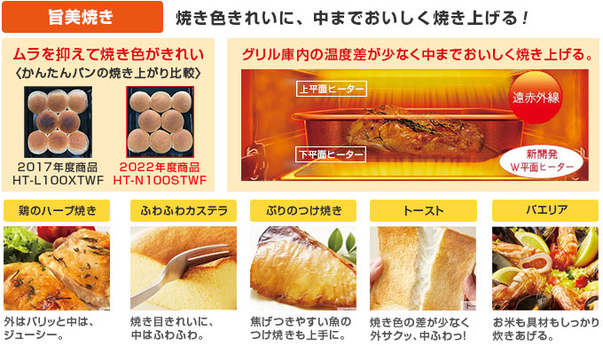 日立 IHコンロ：旨美焼き