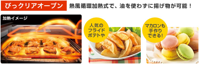 三菱電機 IHコンロ：びっクリアオーブン