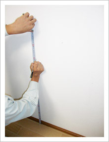 取り付け位置を決定する