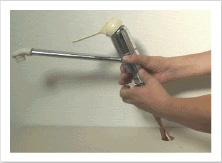 蛇口本体の取り外し