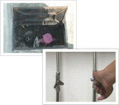 止水栓を止める