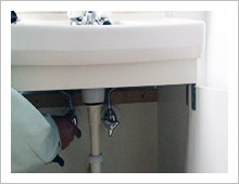 止水栓を止める