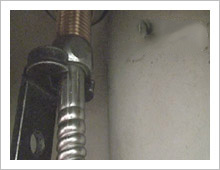 給水・給湯管の接続