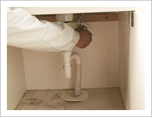 止水栓を止める