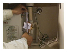 給水管の取り外し