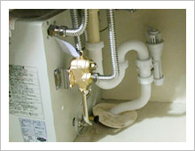 排水器具取付完了