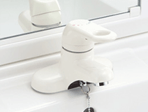 水栓の種類：シングルレバー水栓