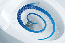 TOTO：トルネード洗浄