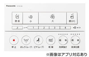 アラウーノL150シリーズ：フラットリモコン