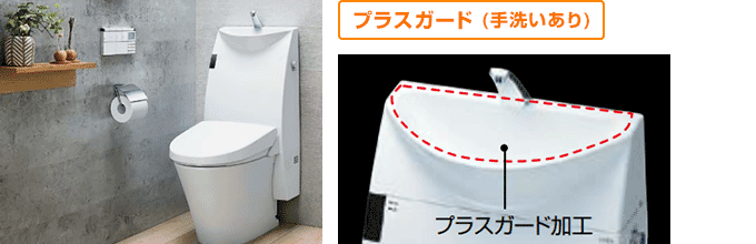 LIXIL(INAX) アステオシリーズ：プラスガード