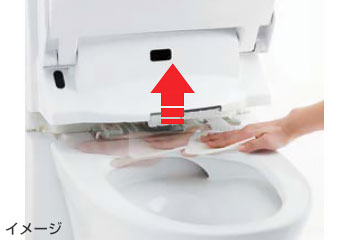 LIXIL(INAX)：お掃除リフトアップ