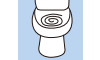 TOTO 共通機能：便器そうじ(便器内)