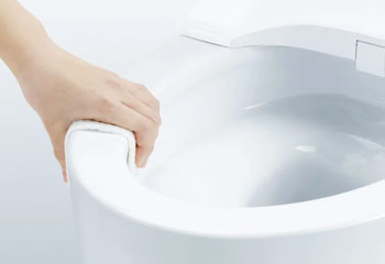 TOTO GG/GG-800シリーズ:フチなし形状