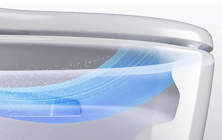 TOTOトイレ機能：便座きれい