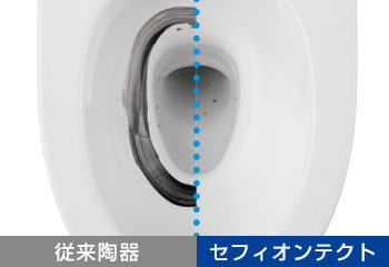 TOTO ピュアレストQRシリーズ：セフィオンテクト