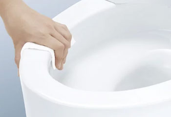 TOTO ZJ1/ZR1シリーズ：フチなし形状