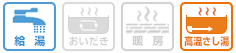 高温水供給式 機能