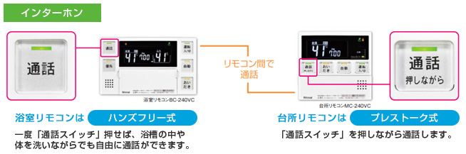 入浴を自動で検知し、自動で沸き上げ